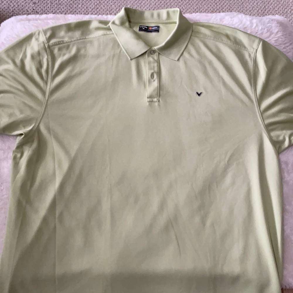 Light Green Men’s Callaway Golf Polo
